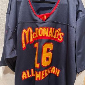 Autograph Montana McDonald’s all American autograph Joe Montana football jersey